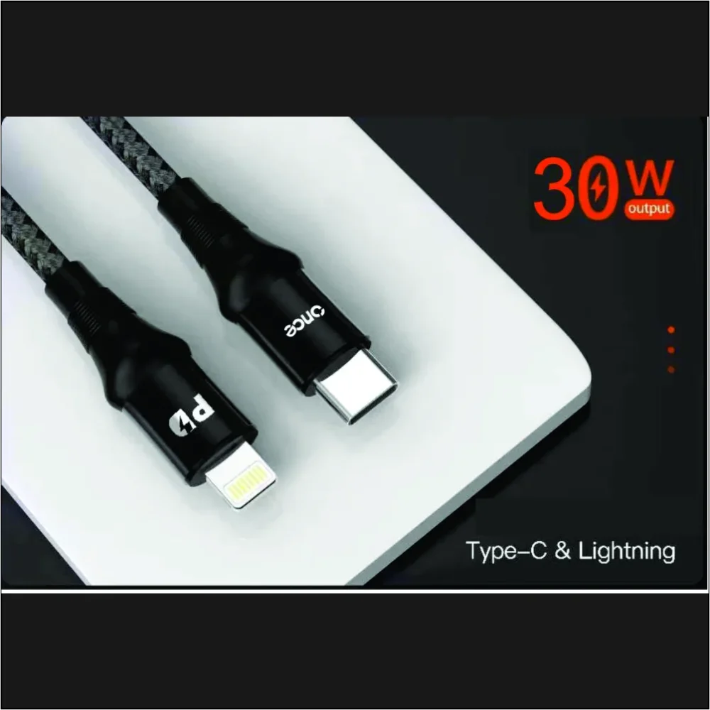 Cable de USB-C a Lightning